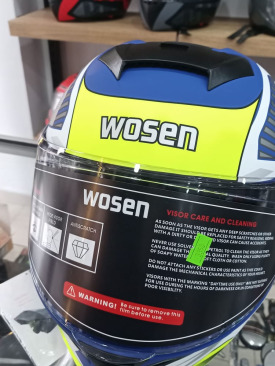 çene açılır wosen kask  xl beden 